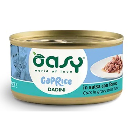 OASY Caprice Komadici u umaku, s tunjevinom, 85g