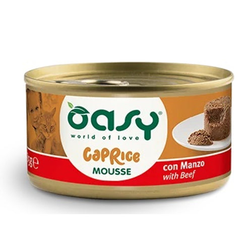 OASY Caprice Mousse, s govedinom, 85g