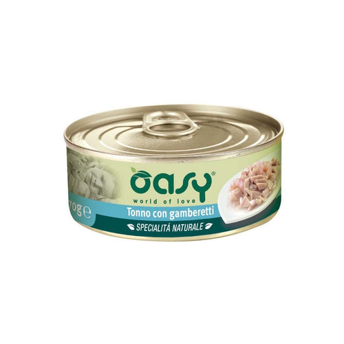 OASY Natural Range fileti, tuna s kozicama, 150g