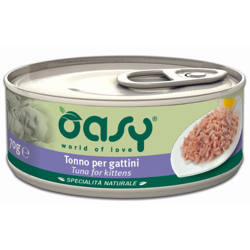 OASY Natural Range KITTEN fileti, tuna, 70g