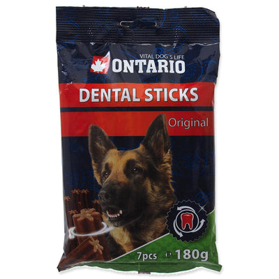 ONTARIO Dental Stick Original, dentalna poslastica za pse, 180g