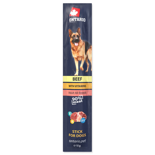 ONTARIO Dog Stick, mesni stapic govedina, 15g