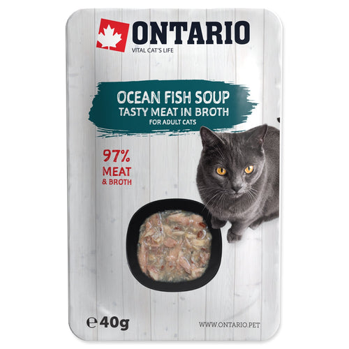 ONTARIO Riblja juha, s komadicima tunjevine i skuse, 40g
