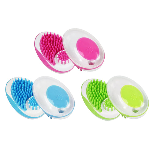 PAWISE 2in1GroomingBursh, 11,5x7,5x5,5cm