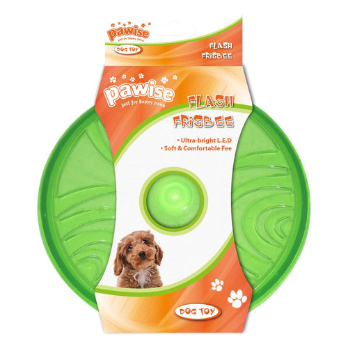 PAWISE Flash frisbee TPR, LED 20cm