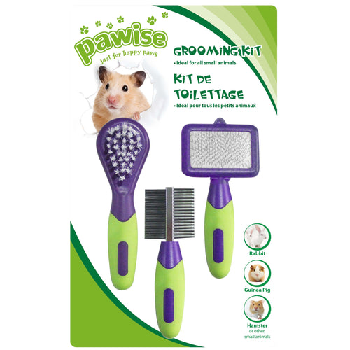 PAWISE Grooming set za male zivotinje