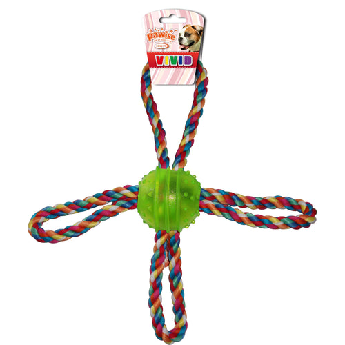 PAWISE Lopta sa spagom Petlja, TRP, 26cm