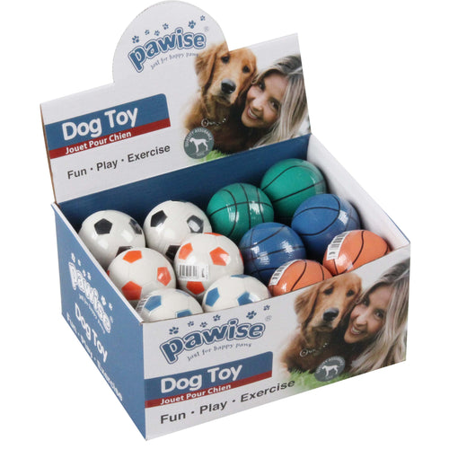 PAWISE Lopta Sport 6,3cm, spuzva