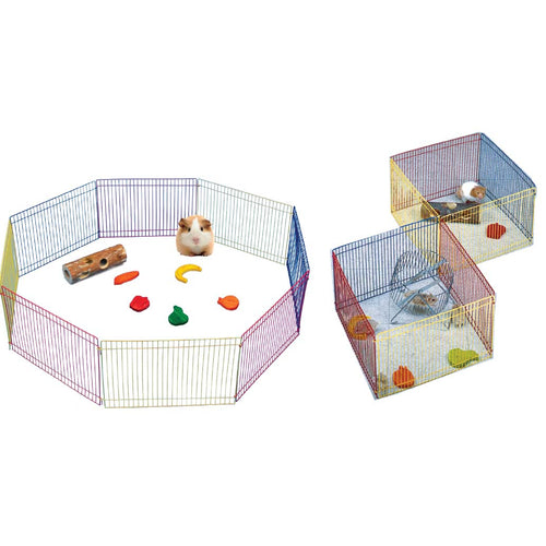 PAWISE Ogradica za igru Hamster Play Pen 8 segmenata, fi 91cm