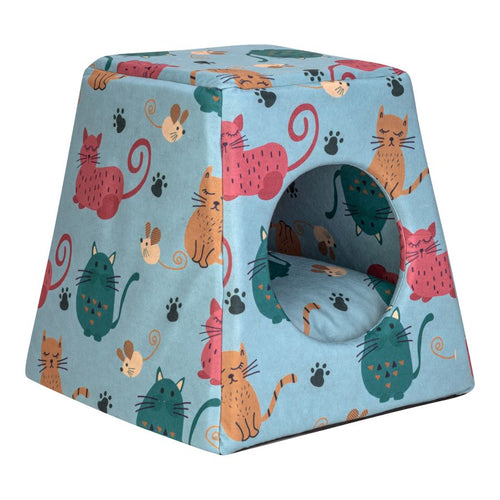 PET COMFORT Iglu za macke Mint, 65% pamuk, vodoodbojni, 37cm