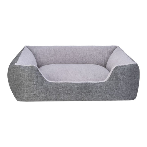 PET COMFORT Krevet Echo, s unutrasnjosti od plisa, siva, L - 105x85cm