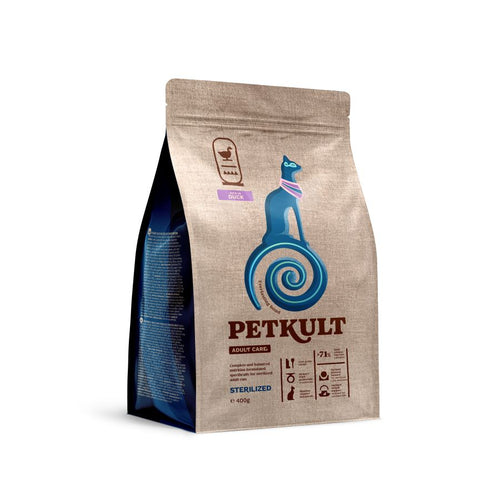 PETKULT Adult Care Sterilized, s pacetinom, 400g