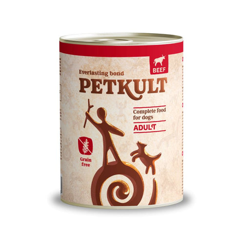 PETKULT Konzerva za pse, s govedinom, bez zitarica, 800g