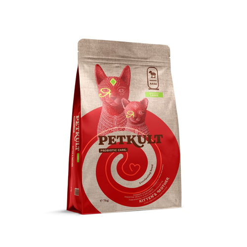 PETKULT Probiotic Care KITTEN&MOTHER, sa svjezom janjetinom, 7kg