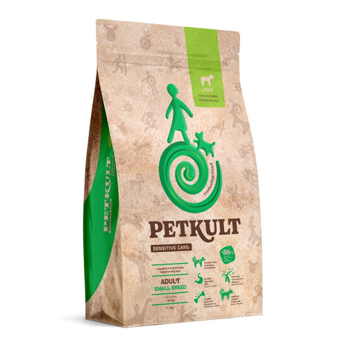 PETKULT Sensitive, Small, janjetina sa smeđom rizom, 3kg