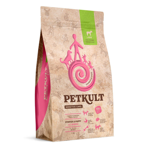 PETKULT Sensitive STARTER&PUPPY, janjetina sa smeđom rizom