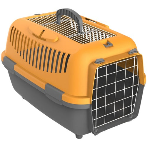 PETMAX Transporter Nomade 2 Top free, 55x36xh35cm, max 8kg, metalna vrata, siva