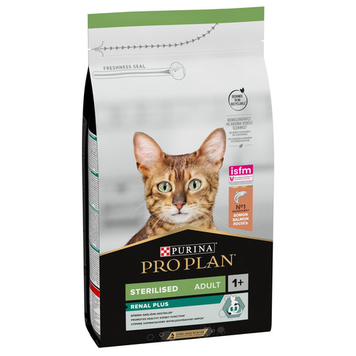 PRO PLAN Sterilised Renal Plus, bogato lososom, 1,5 kg