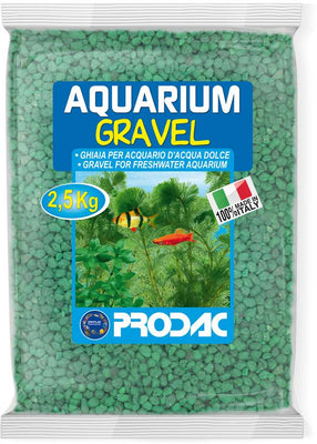 PRODAC Sljunak za akvarij, kvarcni, 2-3 mm, zeleni, 2,5kg