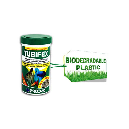 PRODAC Tubifex, 100% liofilizirani Tubifex crv, hrana za slatkovodne ribe, 100ml
