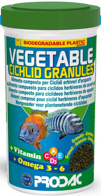 PRODAC Vegetable Cichlid, hrana u granulama za sve ciklide biljojede, 250ml