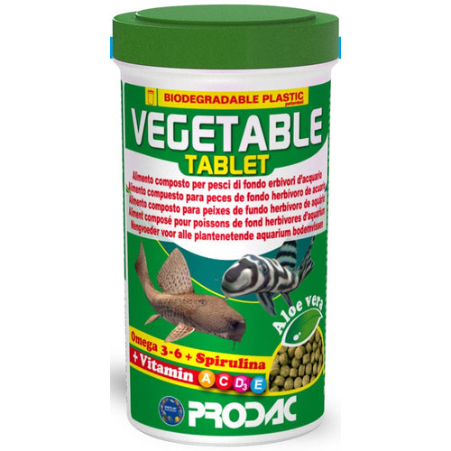 PRODAC Vegetable Tablet, hrana za ribe biljojede koje se hrane pri dnu, 100ml