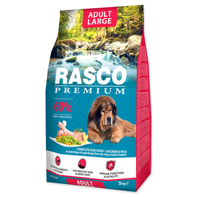 RASCO Premium Large, piletina s rizom 