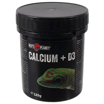 REPTI PLANET Kalcij + D3, dodatak prehrani za gmazove, 125g