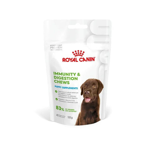 ROYAL CANIN Immunity & Digestion Chews PUPPY, dodatak prehrani za stence, 100g