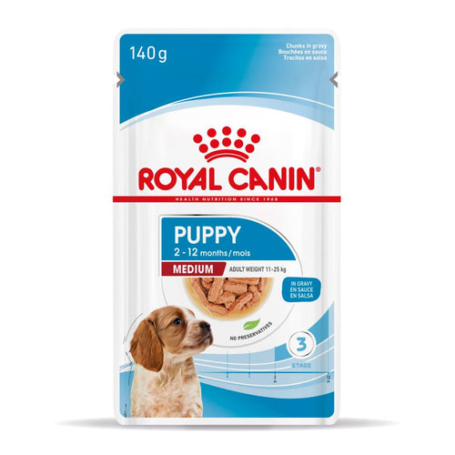Royal Canin SHN Medium PUPPY vrecice za pse, 2-12 mjeseci, 140g