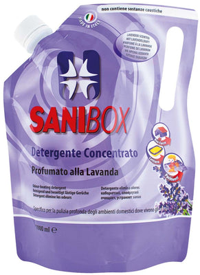 SANIBOX Lavanda, koncentrirani deterdzent s mirisom lavande, 1l