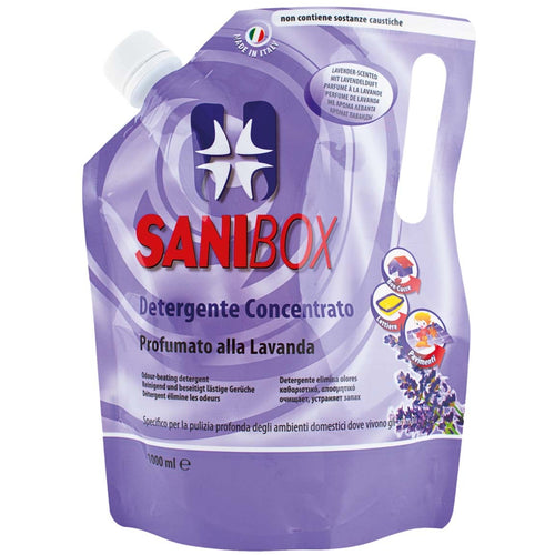 SANIBOX Lavanda, koncentrirani deterdzent s mirisom lavande, 1l
