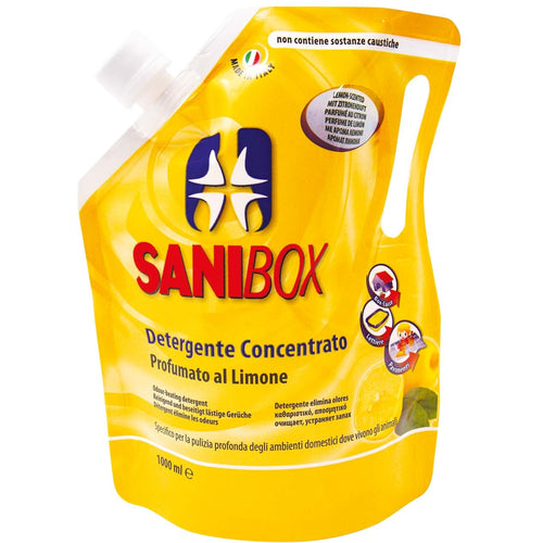 SANIBOX Limone, koncentrirani deterdzent s mirisom limuna, 1l