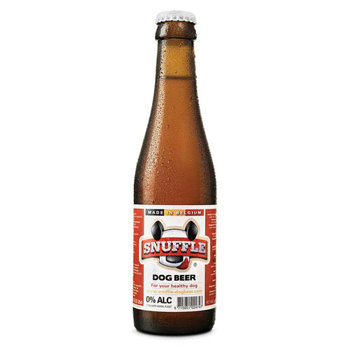 SNUFFLE Dog, Pivo za pse Mix s okusom piletine i govedine, 0% alkohola, 0,25l