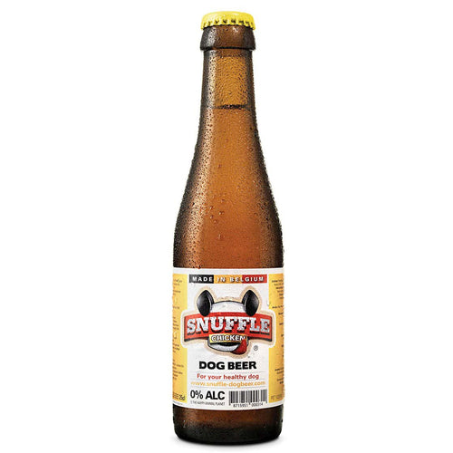 SNUFFLE Dog, Pivo za pse s okusom piletine 0% alkohola, 0,25l