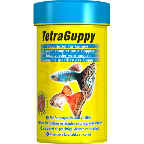 TETRA Guppy - Hrana u listicima za gupije i sve zivorotke 100ml