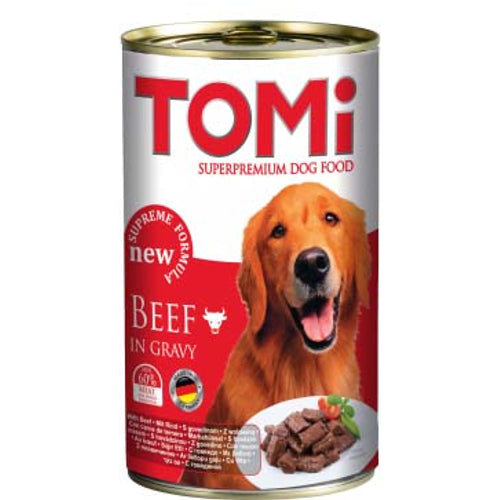 TOMI Konzerva za pse Govedina u umaku