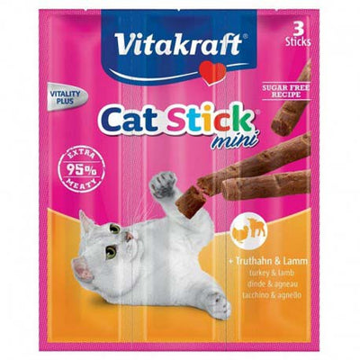 VITAKRAFT Cat Stick Mini, poslastica s puretinom i janjetinom