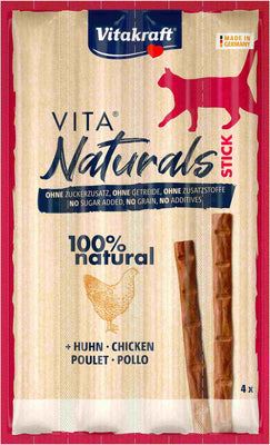 VITAKRAFT Cat sticks Vita Naturals, poslastica za macke, Piletina 4x5g
