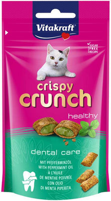 VITAKRAFT Crispy Crunch Dental care, poslastica za macke, 60 g