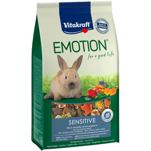 VITAKRAFT Emotion Sensitive Selection, hrana za kunice, 600 g