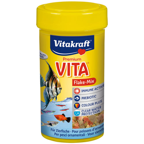 VITAKRAFT Vita, hrana u listicima, za tropske ribe, 100 ml
