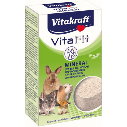 VITAKRAFT Vita Fit Mineralni kamen s morskim algama, za glodavce, 170 g