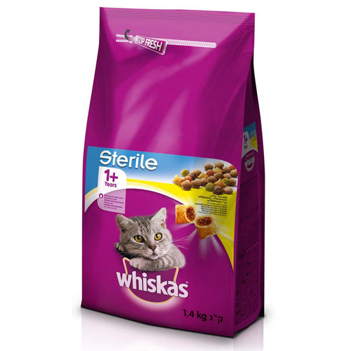 WHISKAS Sterile Piletina 1+