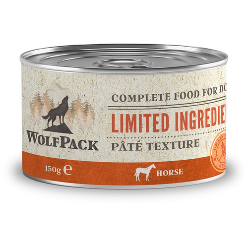 WOLFPACK, Limited Ingredient, konjetina, pasteta, bez zitarica, 150g