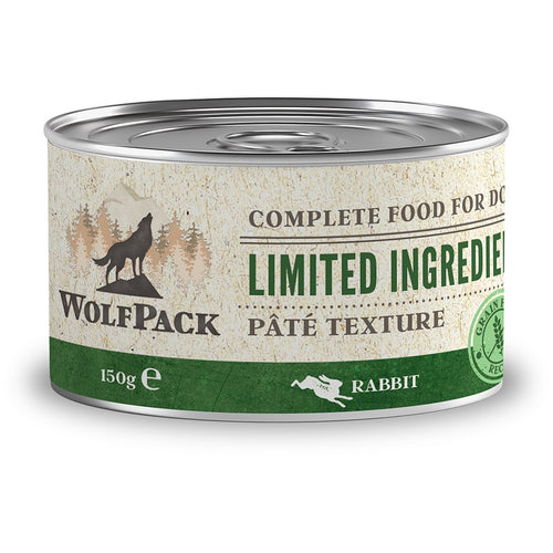 WOLFPACK, Limited Ingredient, kunicevina, pasteta, bez zitarica, 150g