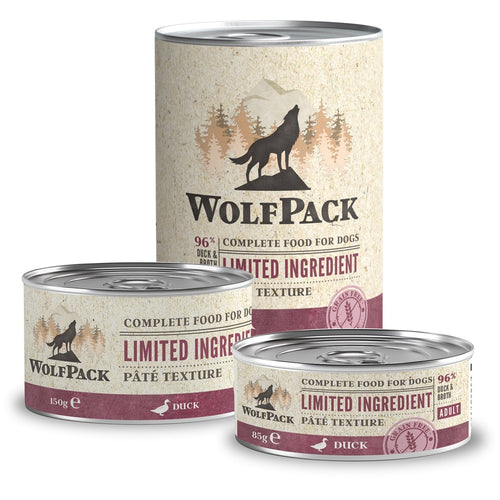 WOLFPACK, Limited Ingredient, pacetina, pasteta, bez zitarica
