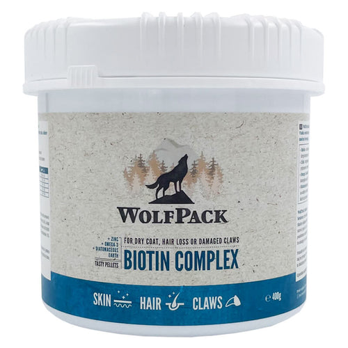WOLFPACK Biotin complex peleti, 400g