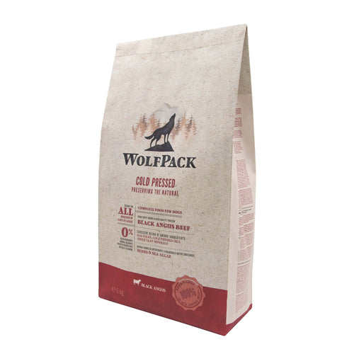 WOLFPACK Black Angus govedina, hladno presana hrana za pse