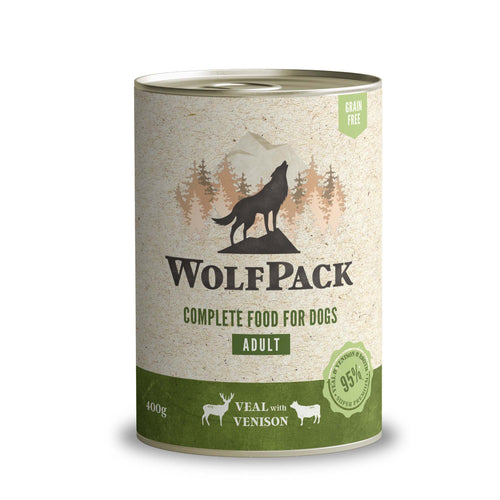 WOLFPACK Teletina i srnetina, bez zitarica